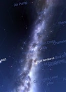 ハミルトン島で南十字星を見つけるためのアプリ